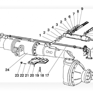 Cilindru hidraulic (Punte fata 72-2300020-A-04)
